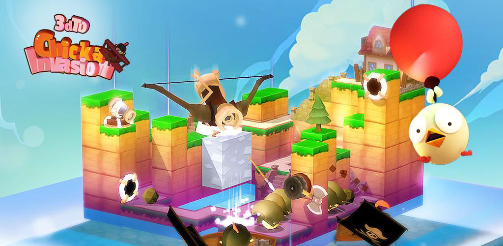 3D TD: Chicka Invasion 3D TD: Chicka Invasion