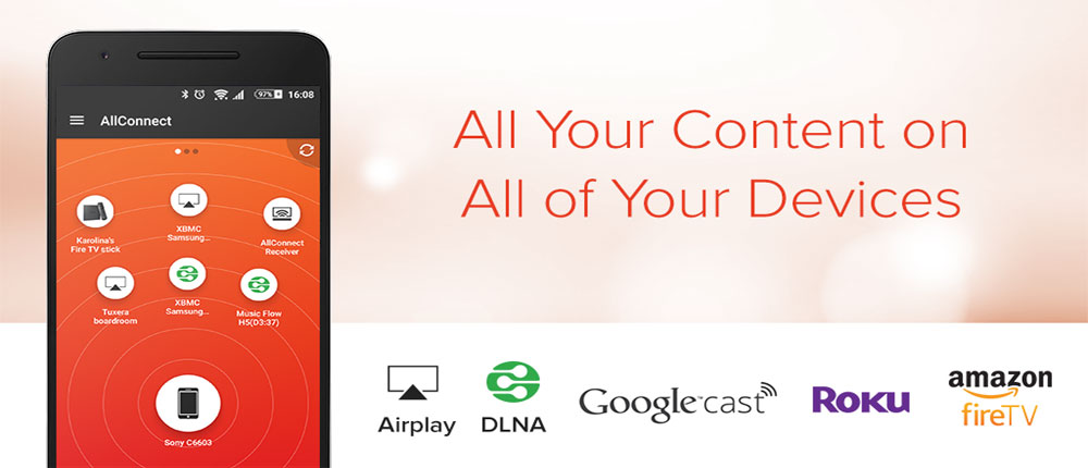 AllConnect - Play & Stream Android AllConnect - Play & Stream Android