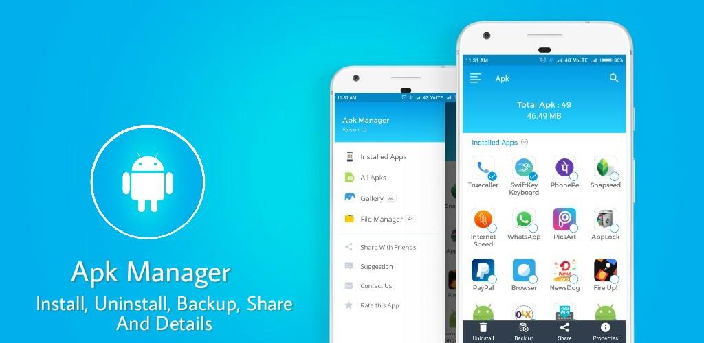Apk Installer / Apk Manager / Apk Share