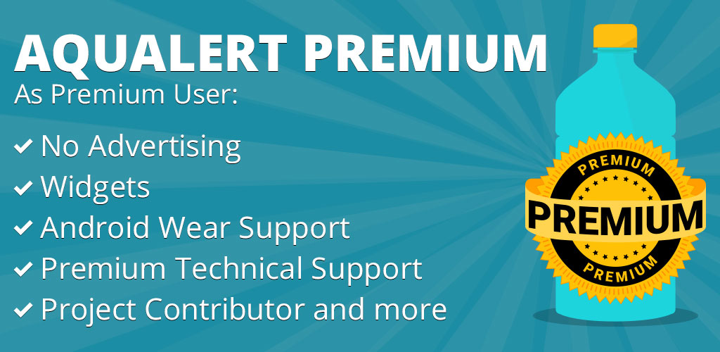 Aqualert Premium: Water Tracker