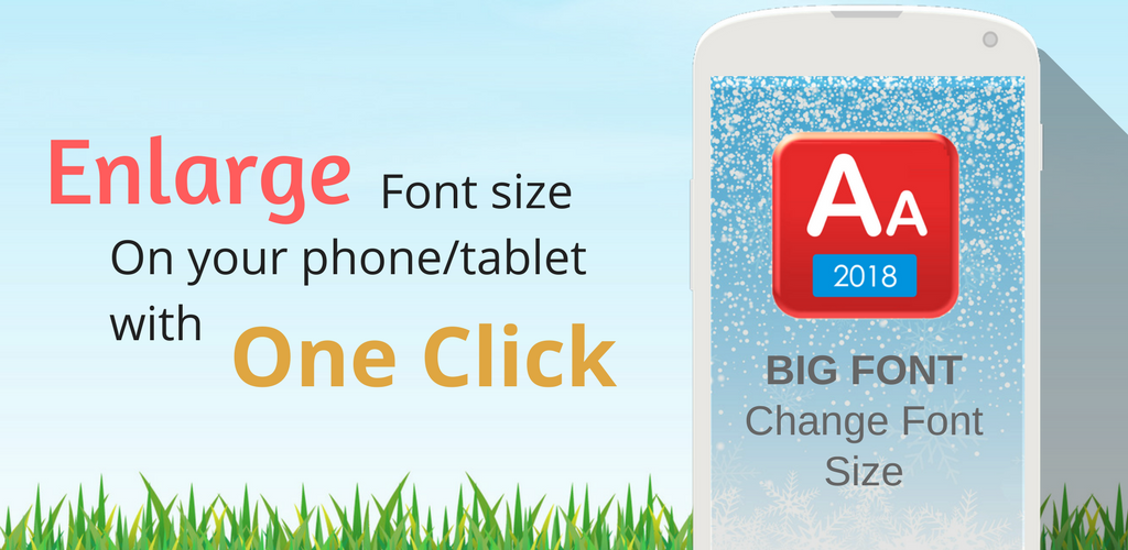 Big Font Change Font Size & Larger Font Big Font Change Font Size & Larger Font