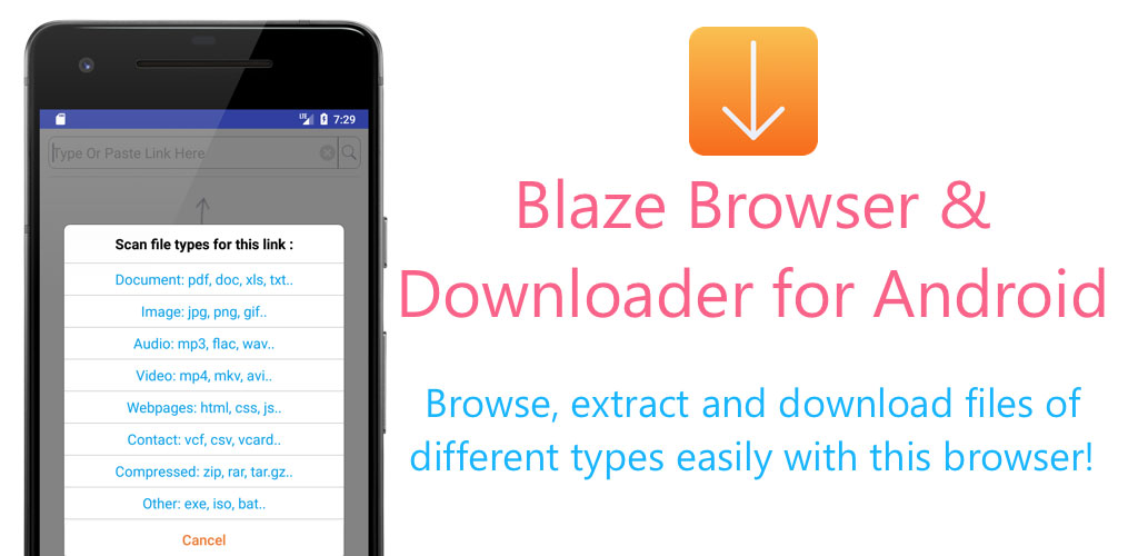 Blaze: Extract Files From Links To Download Blaze: Extract Files From Links To Download