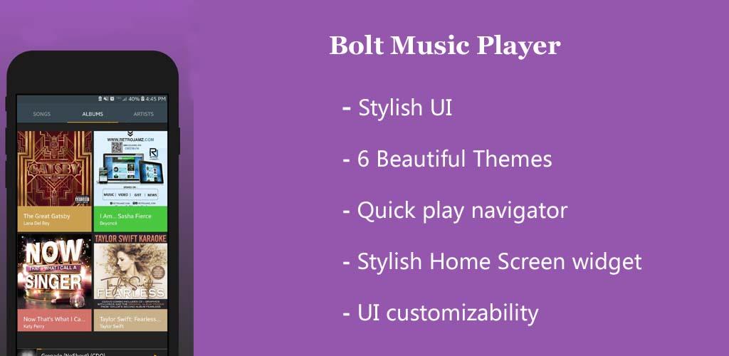 Bolt Music Plus - Mp3 Player, Audio Player Bolt Music Plus - Mp3 Player, Audio Player