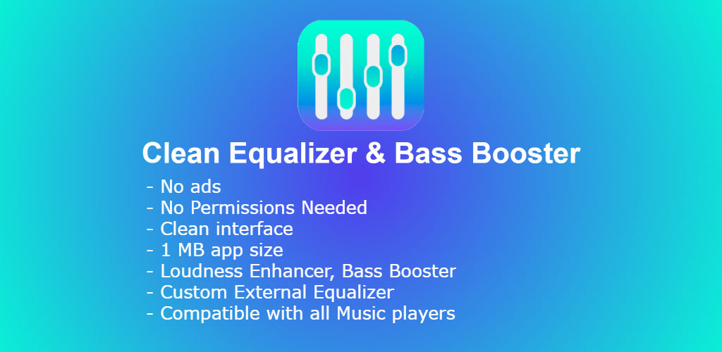 Clean Equalizer & Bass Booster Pro For headphones Clean Equalizer & Bass Booster Pro For headphones