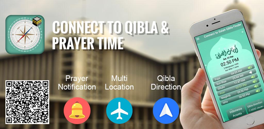 Connect to Qibla And Prayer Connect to Qibla And Prayer