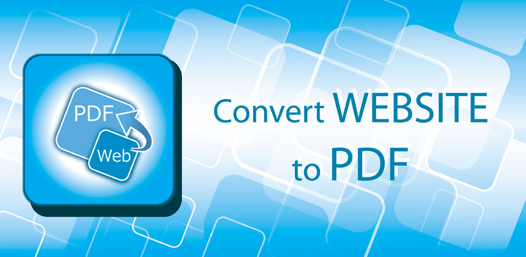 Convert web to PDF