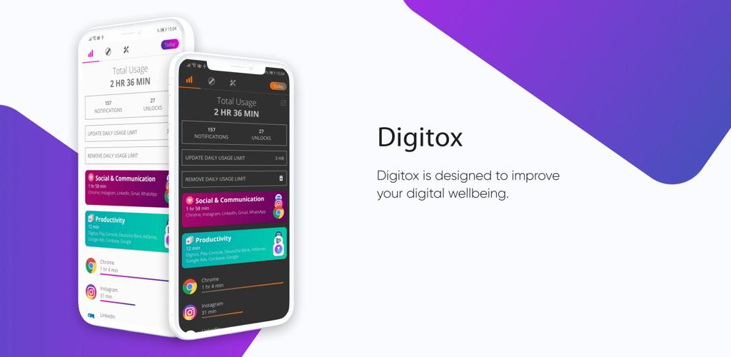 Digitox Digital Wellbeing - Screen Time Digitox Digital Wellbeing - Screen Time