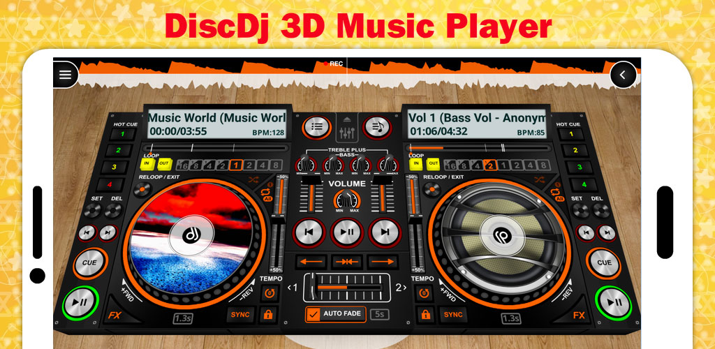 DiscDj 3D Music Player - 3D Dj Music Mixer Studio Pro DiscDj 3D Music Player - 3D Dj Music Mixer Studio Pro