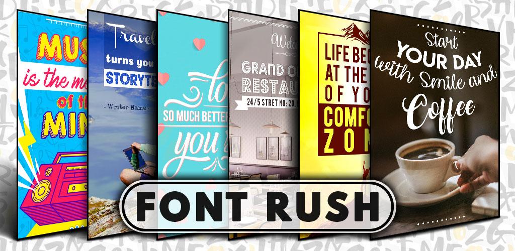 Font Rush Full