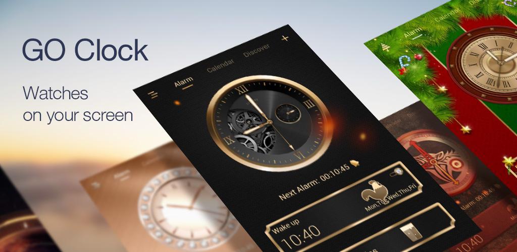 GO Clock - Alarm Clock & Theme VIP 