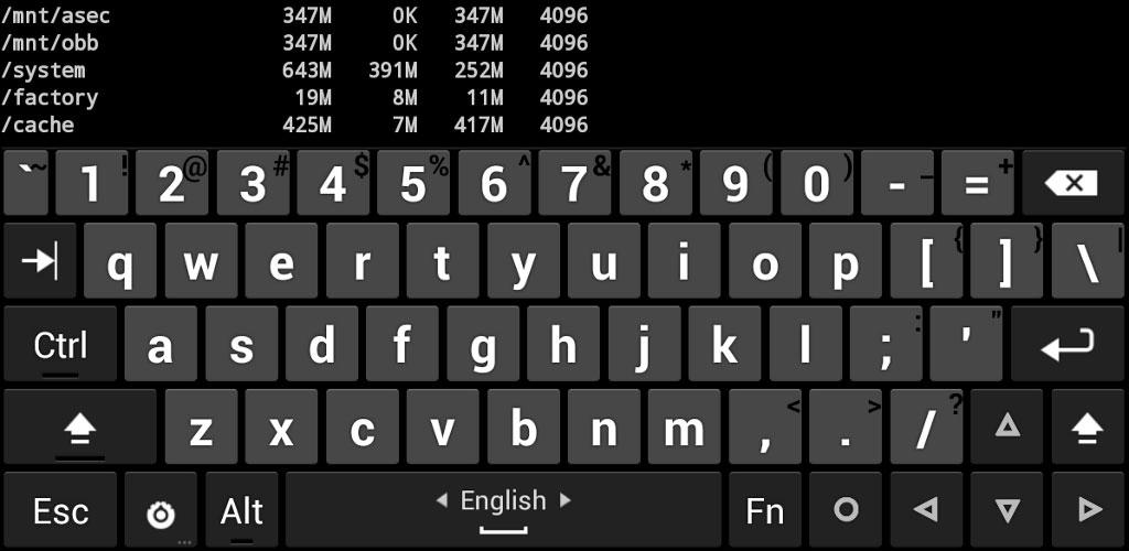 Hacker's Keyboard Hacker's Keyboard