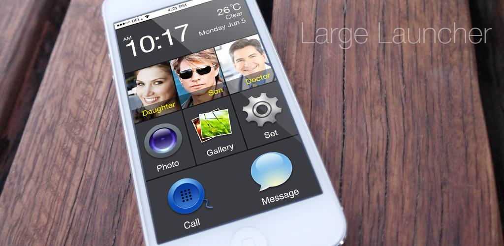 Large Launcher - Big Icon, Font Full