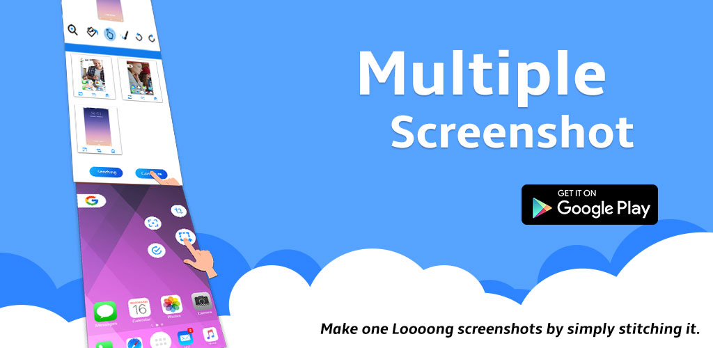Long Screenshot: Stitch Multiple Screenshots PRO