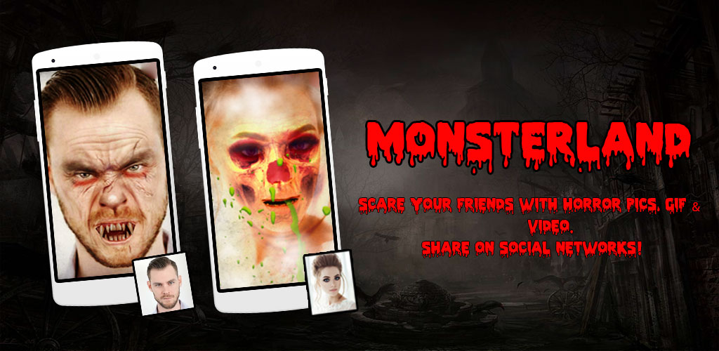 Monster Land - Zombie Video, GIF, Photo Editor Monster Land - Zombie Video, GIF, Photo Editor