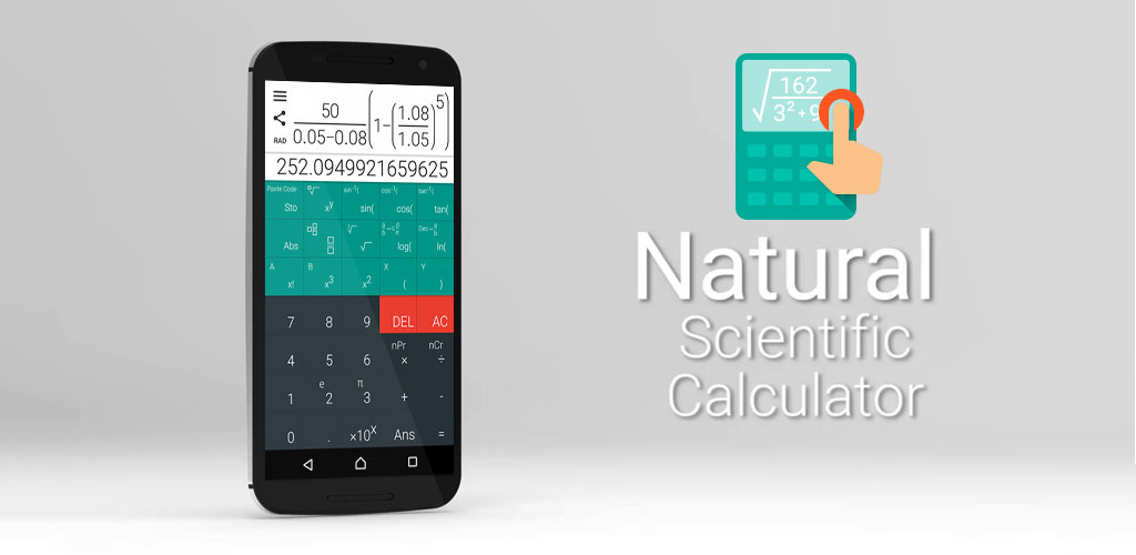 Natural Scientific Calculator Premium 6.0.5 – Advanced Professional Engineering Calculator for Android 2 Natural Scientific Calculator Premium
