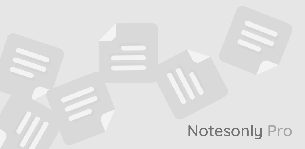 Notesonly Pro - Simple Notepad