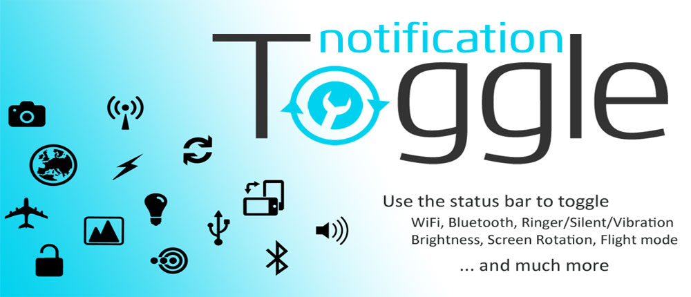 Download Notification Toggle - Add Shortcuts to Android Status Bar