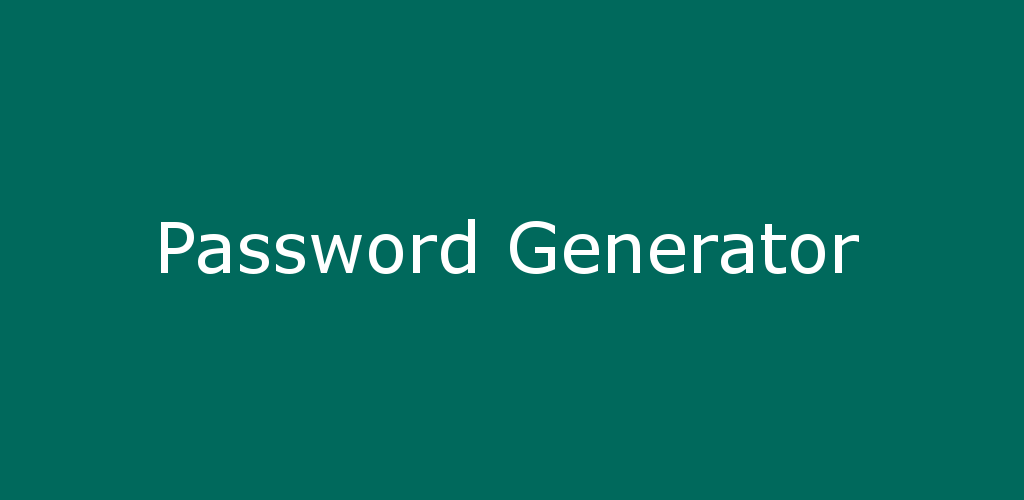 Password generator Password generator