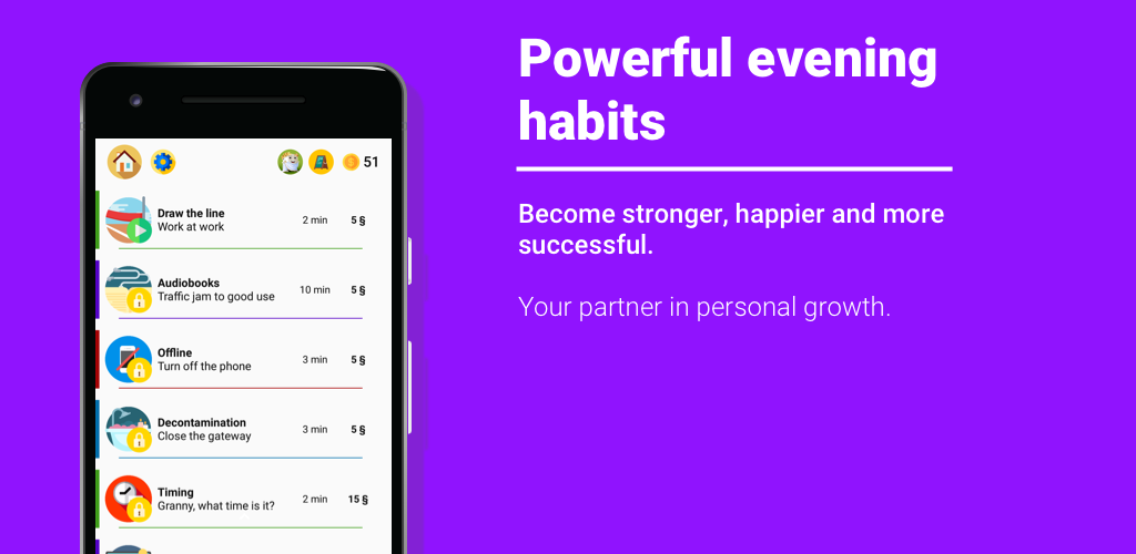 Powerful evening habits Premium Powerful evening habits Premium
