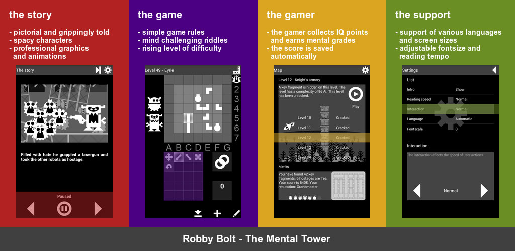Robby Bolt – The Mental Tower 1.18.1026 – Puzzle & Brain Game Android 2 Robby Bolt - The Mental Tower