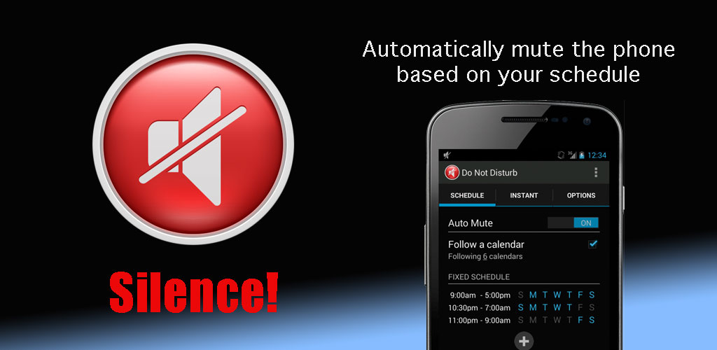 Silence Premium Do Not Disturb 2.61 – Smart Silent Mode App for Android 2 Silence Premium Do Not Disturb