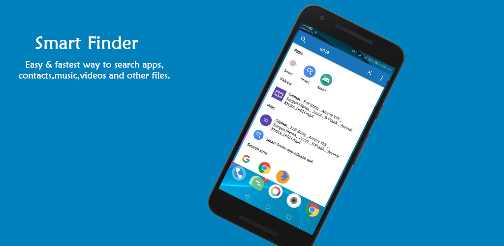 Smart Finder - Search for Apps, Contacts, Files, etc
