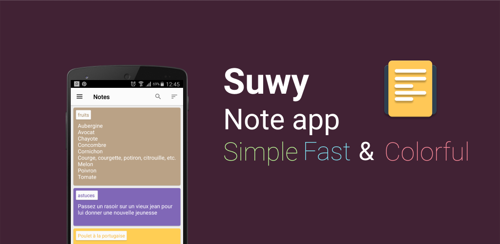 Suwy notepad, notebook & memo Suwy notepad, notebook & memo