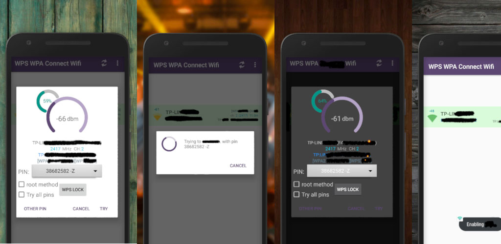 WPS WPA2 Connect Wifi