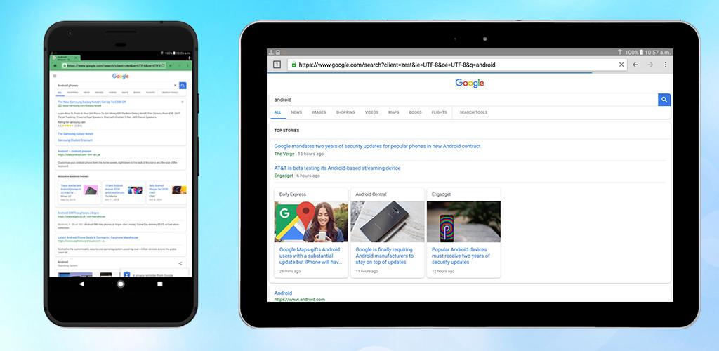Zest Web Browser - Ad Blocker, Fast & Private