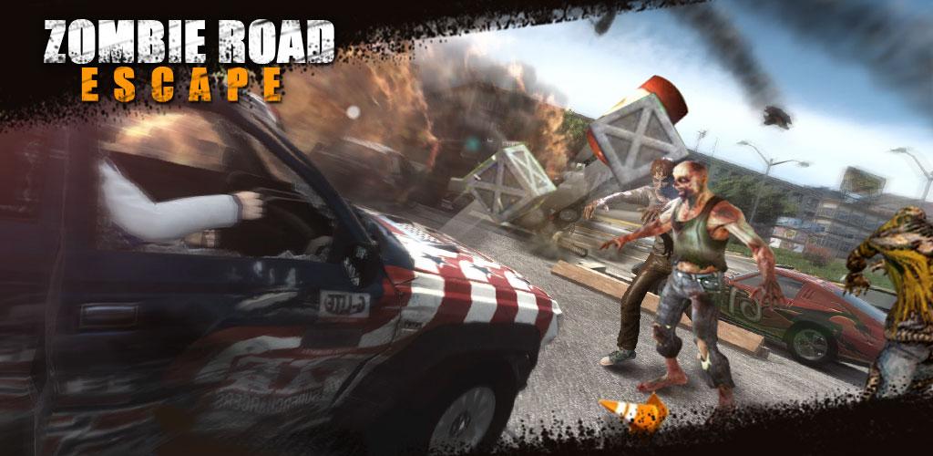 Zombie Road Escape - Smash all the zombies on road