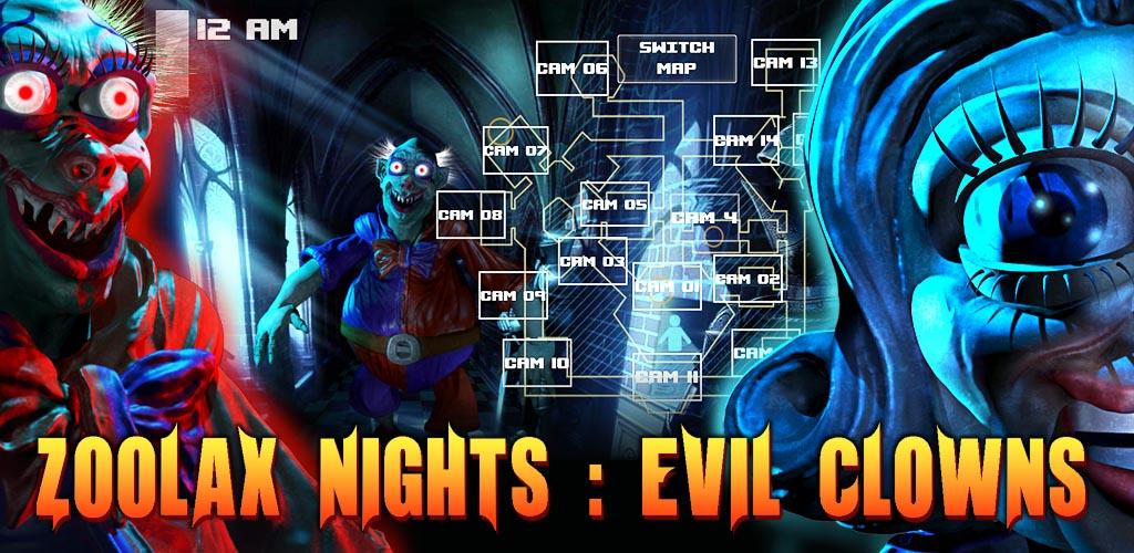 Zoolax Nights: Evil Clowns Full, Escape Challenge