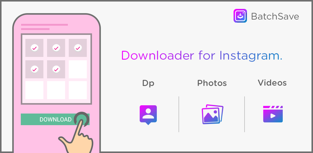 BatchSave for Instagram BatchSave for Instagram