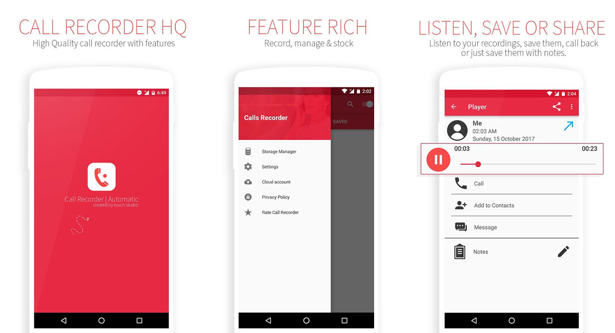 Call Recorder HQ Version Call Recorder HQ Version