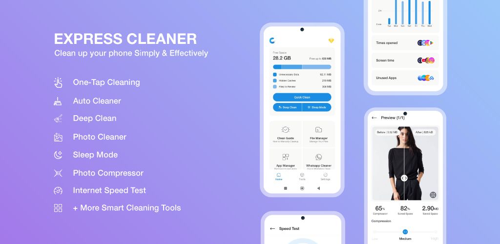 Express Clean: Phone Cleaner Express Clean: Phone Cleaner