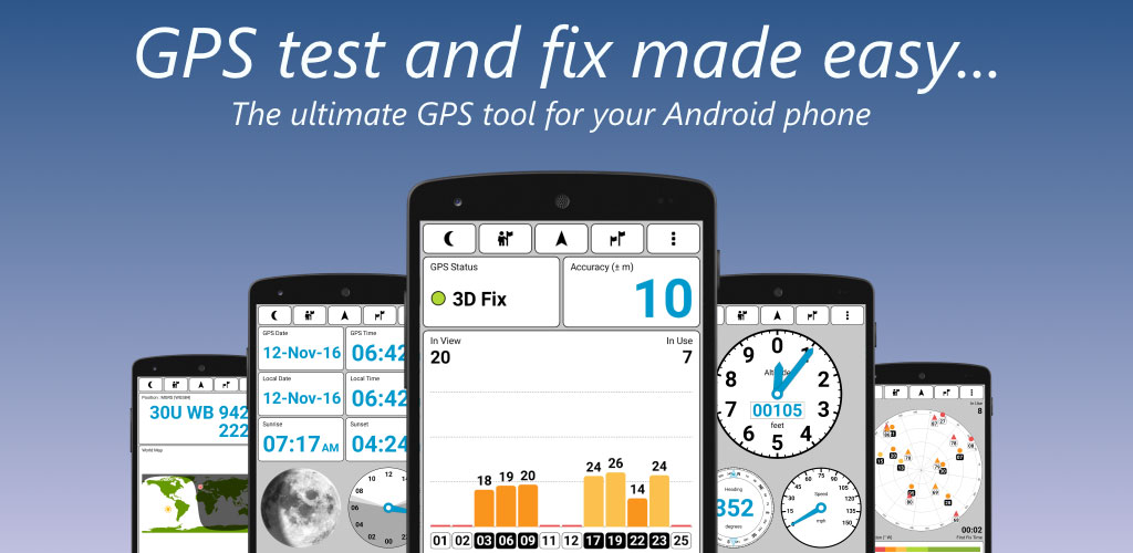 GPS Test 1.6.5 – GPS Device Testing and Evaluation for Android 2 GPS Test