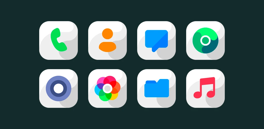 Maahes White - Icon Pack Maahes White - Icon Pack