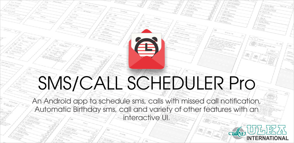 SMS-Call Scheduler SMS-Call Scheduler
