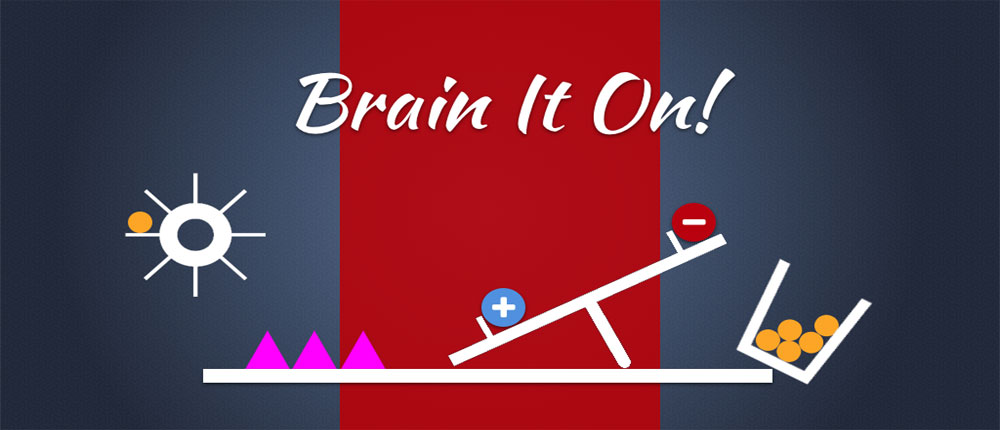 Download Brain It On! - Physics Puzzles - physics-based puzzle game for Android + mod