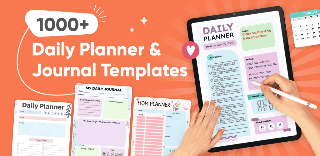 Daily Planner, Weekly Planner Daily Planner, Weekly Planner
