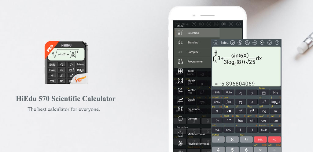 HiEdu Scientific Calculator Pro HiEdu Scientific Calculator Pro
