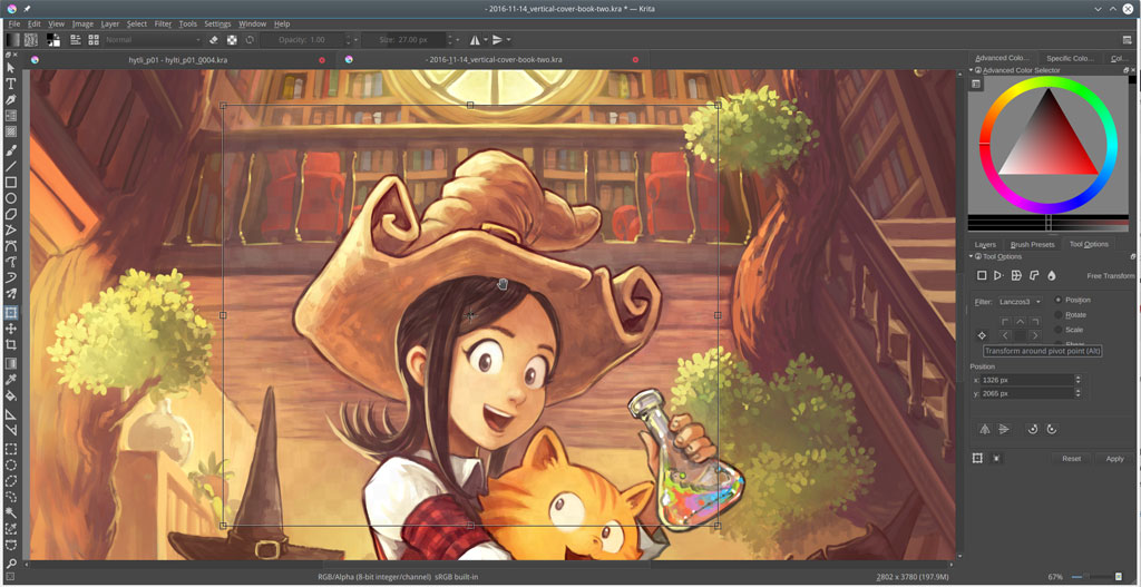 Krita 5.2.15 – Professional Drawing and Painting App for Android 2 Krita