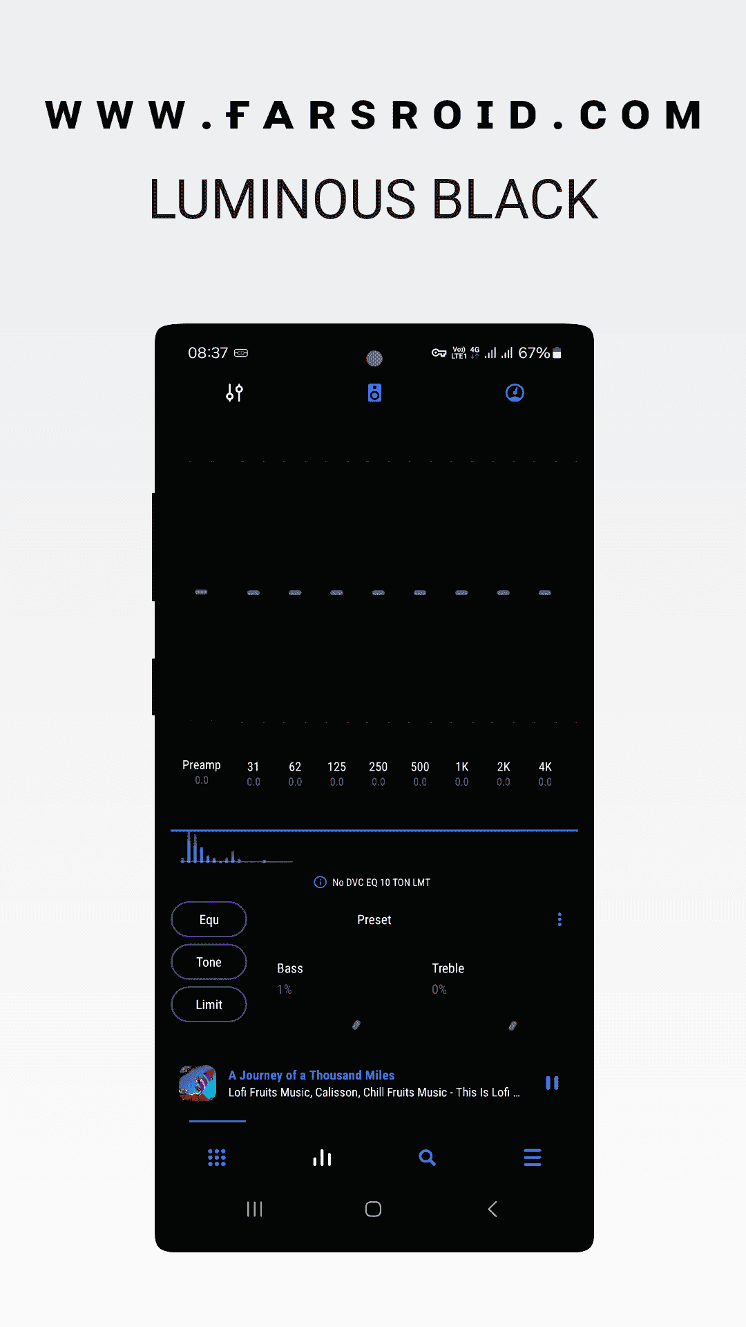 LUMINOUS BLACK POWERAMP SKIN 02