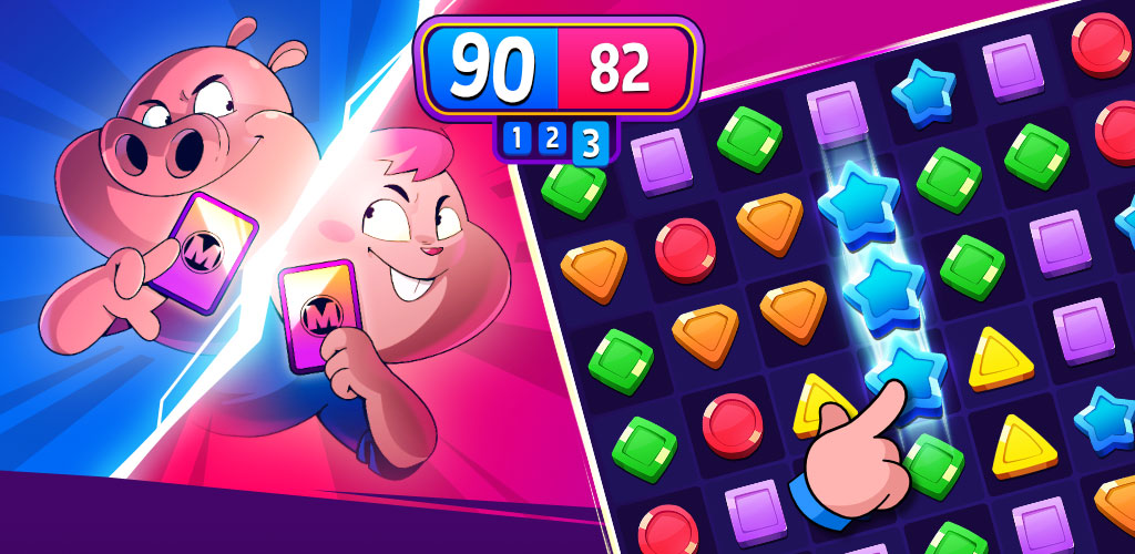Match Masters - PVP Match 3 Puzzle Game Match-Masters