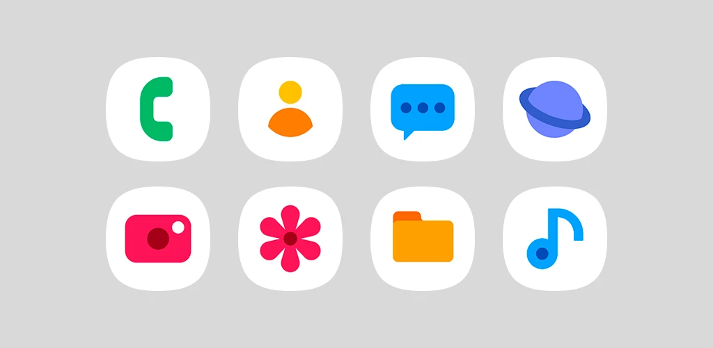 OneWhite - Icon Pack 