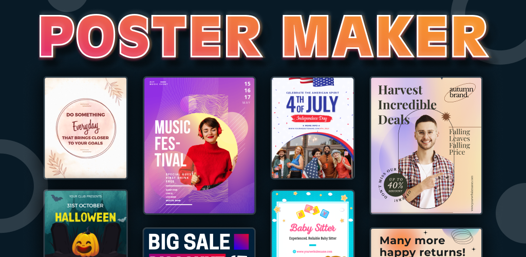 Flyer Maker, Poster Creator, Card Designer PRO Poster Maker, Flyer Maker