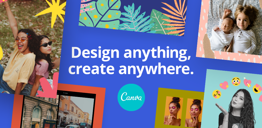 Canva Graphic Design & Logo, Flyer, Poster maker Premium Canva Graphic Design Video Collage Logo Maker