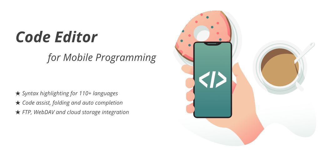 Code Editor Full 0.11.8 - Code Editing & Programming App with Advanced Tools 2 Code Editor