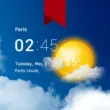 Transparent clock & weather - 7-day and 24-hour weather forecast with clock 1 Transparent clock & weather – 7-day and 24-hour weather forecast with clock